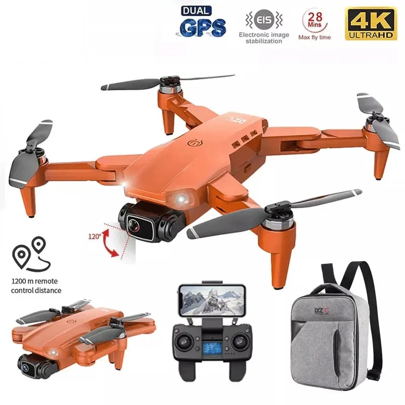 Drone Camera Night Vision - Drone L900 Pro 4K professionnel 5G