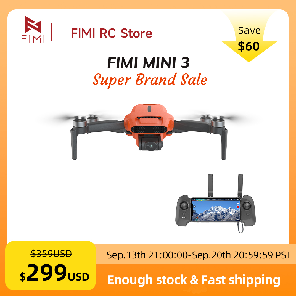 Drone Camera Night Vision - Drone FIMI MINI 3 avec caméra