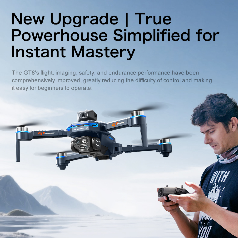 Drone GT8 original 8K HD avec  - Drone Camera Night Vision avis et prix